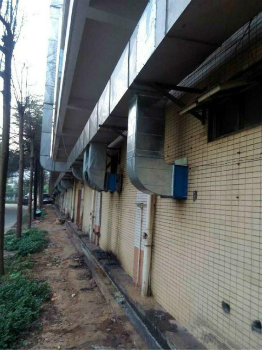 深圳石巖通風管道廠家承接石巖廚房排煙管道安裝工程