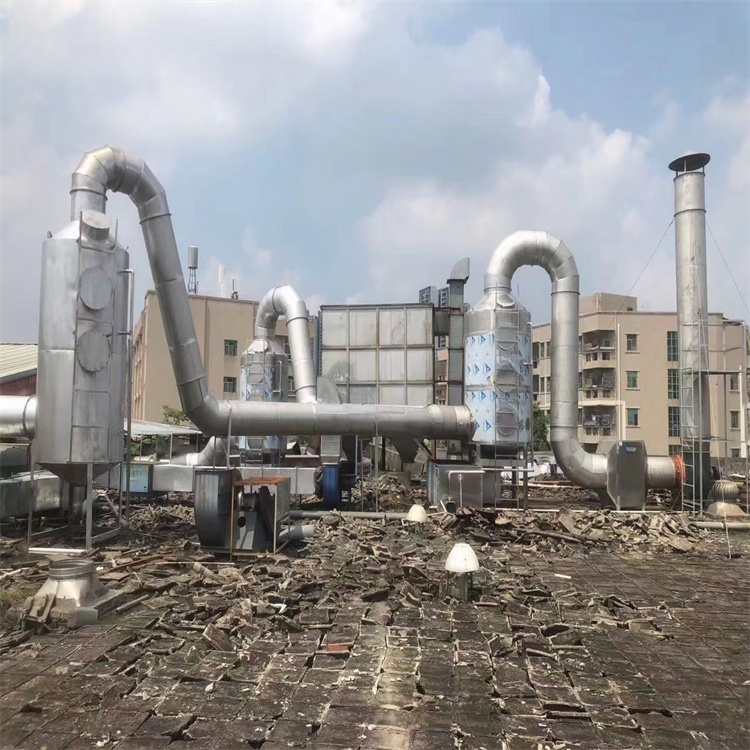 沙頭角廢氣處理公司承接 南澳除粉塵噴淋塔安裝 鹽田PP噴淋塔
